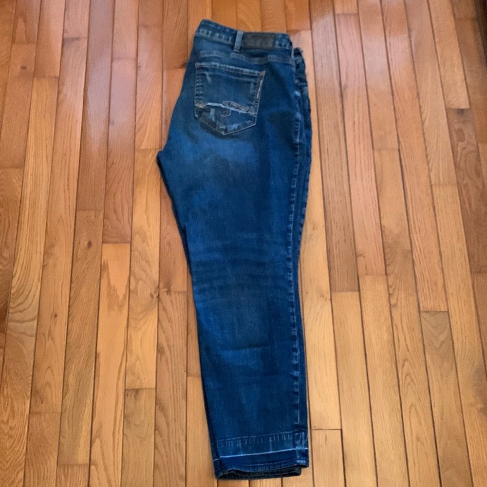 Silver Sam Boyfriend Jeans (Blue)